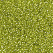 Miyuki seed beads 15/0 - Silverlined chartreuse 15-14